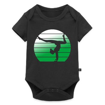 Gymnast Gymnastics Gymnastics Club Gymnastics Gymnastics - Baby Premium short-sleeve bodysuit - black - Front