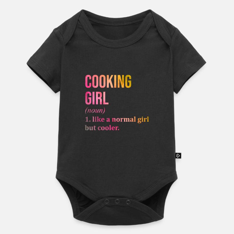 cuisine - Body à manches courtes Premium Bébé - noir