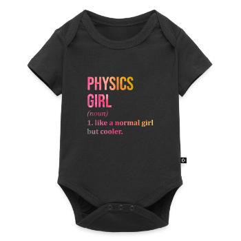 Physique - Body à manches courtes Premium Bébé - noir - Devant