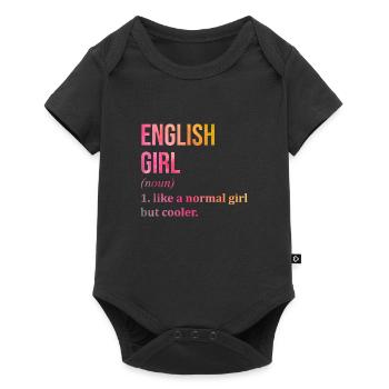 Angleterre - Body à manches courtes Premium Bébé - noir - Devant