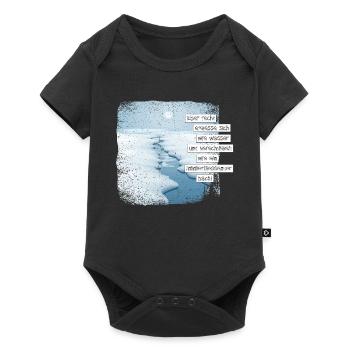 Mais que la justice coule comme de l’eau. - Body à manches courtes Premium Bébé - noir - Devant
