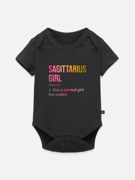 Sagittarius Sagittarius Sagittarius - Baby Premium short-sleeve bodysuit - black