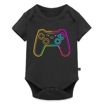 Video Games Sketch - Baby Premium short-sleeve bodysuit - black - Front