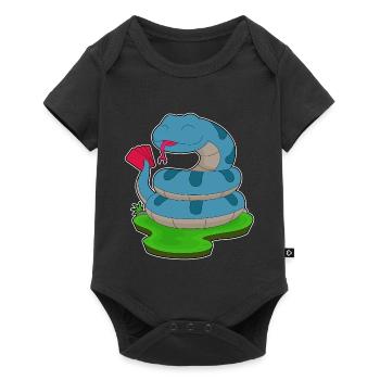 Snake Poker Poker Card Game - Baby Premium short-sleeve bodysuit - black - Front