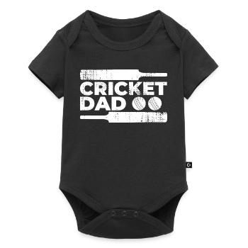 Cricket Father - Baby Premium short-sleeve bodysuit - black - Front