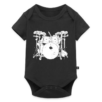 Percussion - Body à manches courtes Premium Bébé - noir - Devant