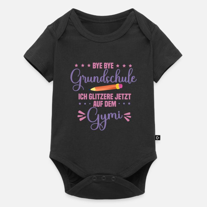 BYE ELEMENTARY SCHOOL I'M GLITTERING NOW AT HIGH SCHOOL - Baby Premium short-sleeve bodysuit - black