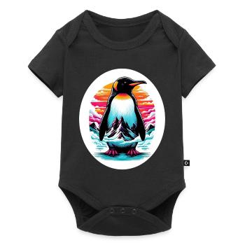 Pingouin - Body à manches courtes Premium Bébé - noir - Devant