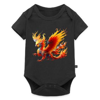 Dragon Nymphe (04) - Body à manches courtes Premium Bébé - noir - Devant