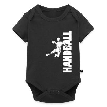 Handball Player Handball Ball Handball Game - Baby Premium short-sleeve bodysuit - black - Front