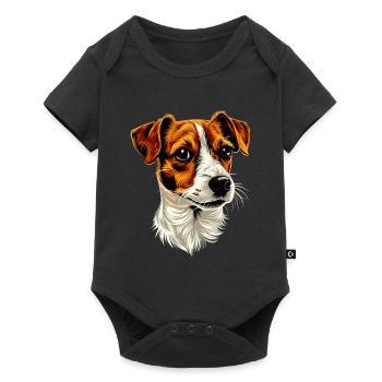 Jack Russell Terrier Dog Lover Jack Russell's - Baby Premium short-sleeve bodysuit - black - Front