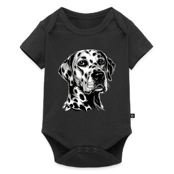 Dalmatian Dog Lover I Love Dalmatians - Baby Premium short-sleeve bodysuit - black - Front
