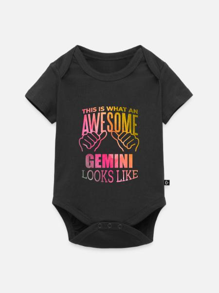 Gemini Gemini Gemini - Baby Premium short-sleeve bodysuit - black