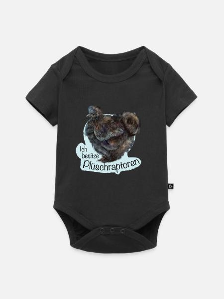 The Plush Raptors - Baby Premium short-sleeve bodysuit - black