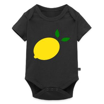 Lemon Lime Lime - Baby Premium short-sleeve bodysuit - black - Front