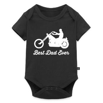 Motor - Baby Premium Kurzarmbody - Schwarz - Vorne