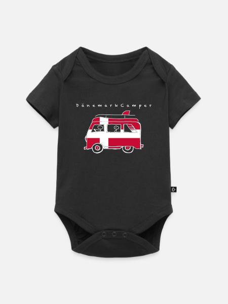 DanemarkCamper - Body à manches courtes Premium Bébé - noir
