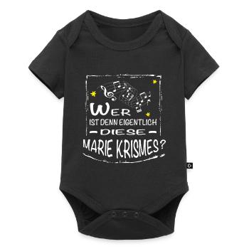 Qui est cette MARIE Krismes - Body à manches courtes Premium Bébé - noir - Devant