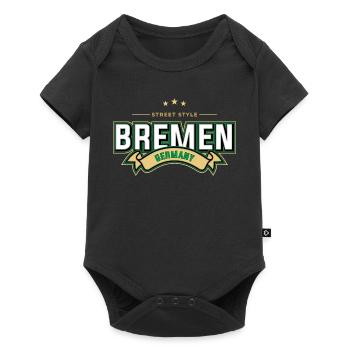 Brême - Body à manches courtes Premium Bébé - noir - Devant