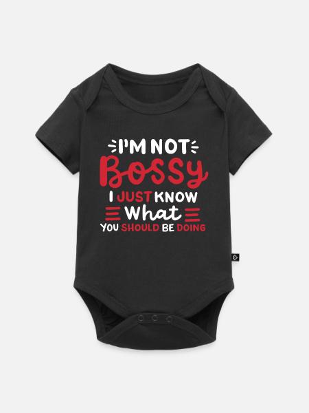 Sarkastischer Spruch Sarkasmus - Baby Premium Kurzarmbody - Schwarz