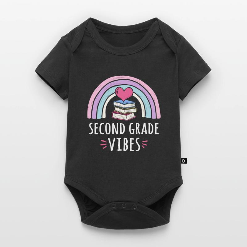 Vibrations de seconde classe Body à manches courtes Premium Bébé