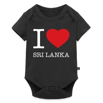 J'AIME LE SRI LANKA - Body à manches courtes Premium Bébé - noir - Devant