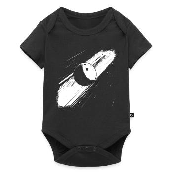 Boule de bowling - Body à manches courtes Premium Bébé - noir - Devant