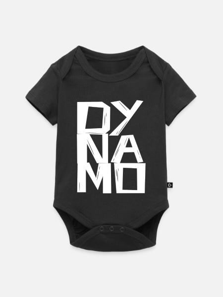 -DY-NA-MOs- - Baby Premium Kurzarmbody - Schwarz