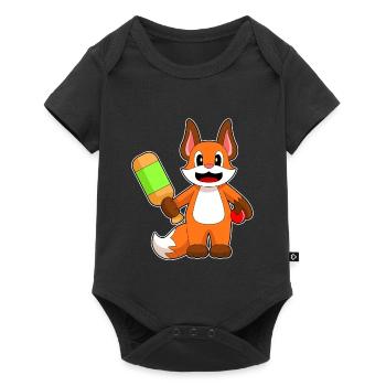 Batte de cricket Fox Cricket - Body à manches courtes Premium Bébé - noir - Devant