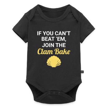 Clam Shell Seashells Collector Beachcomber - Baby Premium short-sleeve bodysuit - black - Front