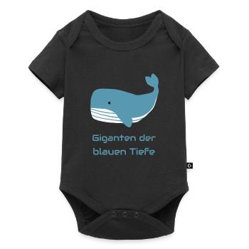 Giganten der blauen Tiefe - Baby Premium Kurzarmbody - Schwarz - Vorne
