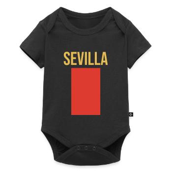 Seville - Baby Premium short-sleeve bodysuit - black - Front