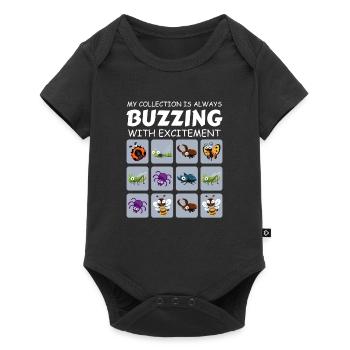 Insect Collector Entomology Entomologist Bug Lover - Baby Premium short-sleeve bodysuit - black - Front