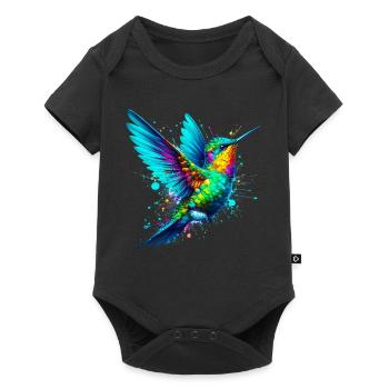 Colibri - Body à manches courtes Premium Bébé - noir - Devant