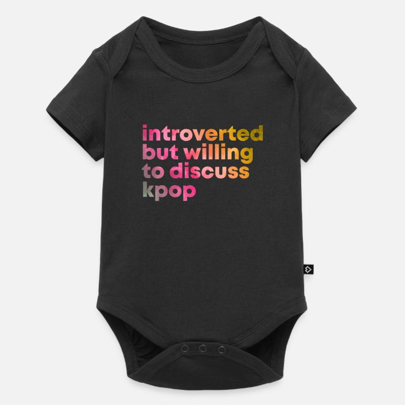 K Pop - Body à manches courtes Premium Bébé - noir
