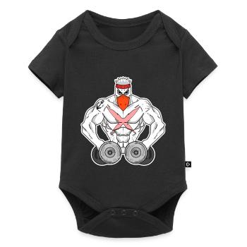Sports Sports Fitness Seagull North Sea - Baby Premium short-sleeve bodysuit - black - Front