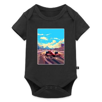 Barcelona Circuit Motorsport Race Spain Travel WPA - Baby Premium short-sleeve bodysuit - black - Front
