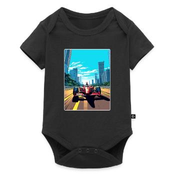 Sao Paulo Circuit Motorsport Race Brazil Travel - Baby Premium short-sleeve bodysuit - black - Front