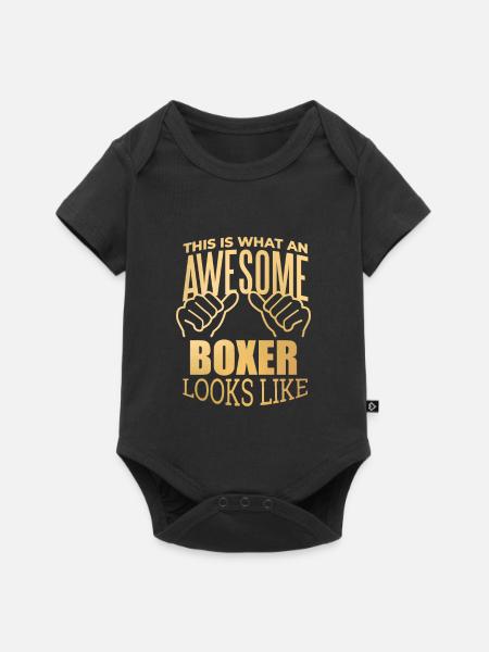 Boxen Boxen Boxen - Baby Premium Kurzarmbody - Schwarz