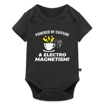 Électricien Café Technicien électrique Ingénieur - Body à manches courtes Premium Bébé - noir - Devant