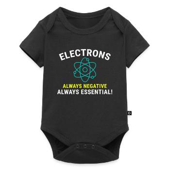 Electrician Humor Electrical Technician Engineer - Baby Premium short-sleeve bodysuit - black - Front