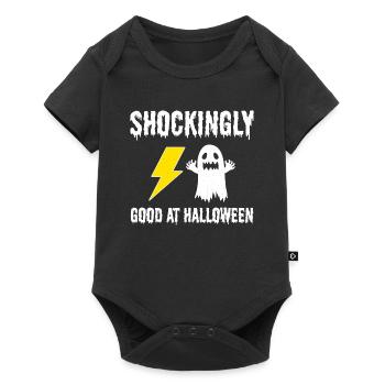 Électricien Halloween : Technicien incroyablement bon - Body à manches courtes Premium Bébé - noir - Devant