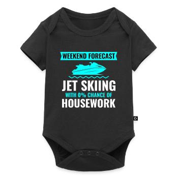 Jet Skiing Weekend Getaway - Baby Premium short-sleeve bodysuit - black - Front