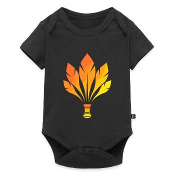 Badminton - Baby Premium short-sleeve bodysuit - black - Front
