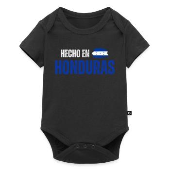 Fabriqué au Honduras, fierté hondurienne - Body à manches courtes Premium Bébé - noir - Devant