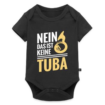 Keine Tuba Sousaphon Orchester Musiker Blaskapelle - Baby Premium Kurzarmbody - Schwarz - Vorne