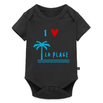 RETRAITE. RETRAITE. RETRAITEE. BONNE RETRAITE - Body à manches courtes Premium Bébé - noir - Devant