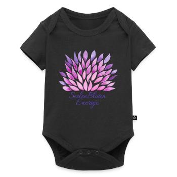 Soul Blossoms Energy - Sonja Ariel von Staden - Baby Premium short-sleeve bodysuit - black - Front