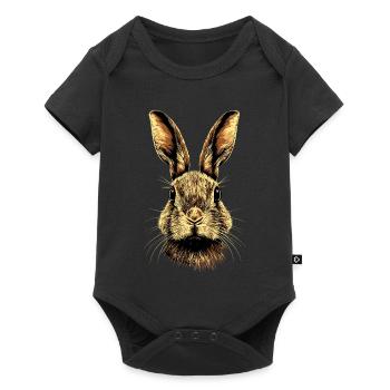 Bunny Rabbit Lover Hare Bunny Cute Bunnies - Baby Premium short-sleeve bodysuit - black - Front