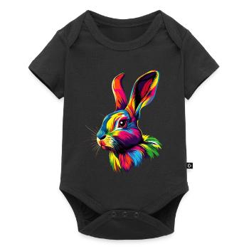Bunny Rabbit Lover Hare Bunny Cute Bunnies - Baby Premium short-sleeve bodysuit - black - Front